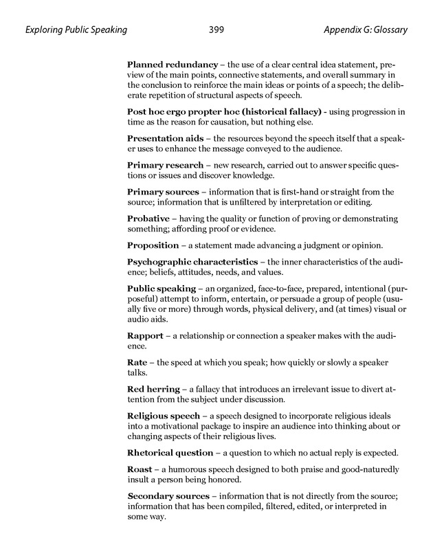 Exploring Public Speaking - Page 399
